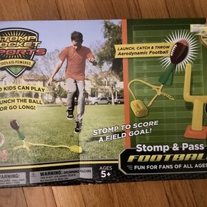 Stomp and pass football